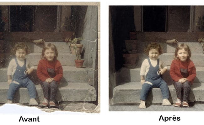 Restoration, the color photo