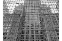 Reflection of the Chrysler building