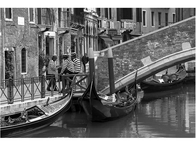 Les gondoliers (Tirage d’art limité à 9 exemplaires)